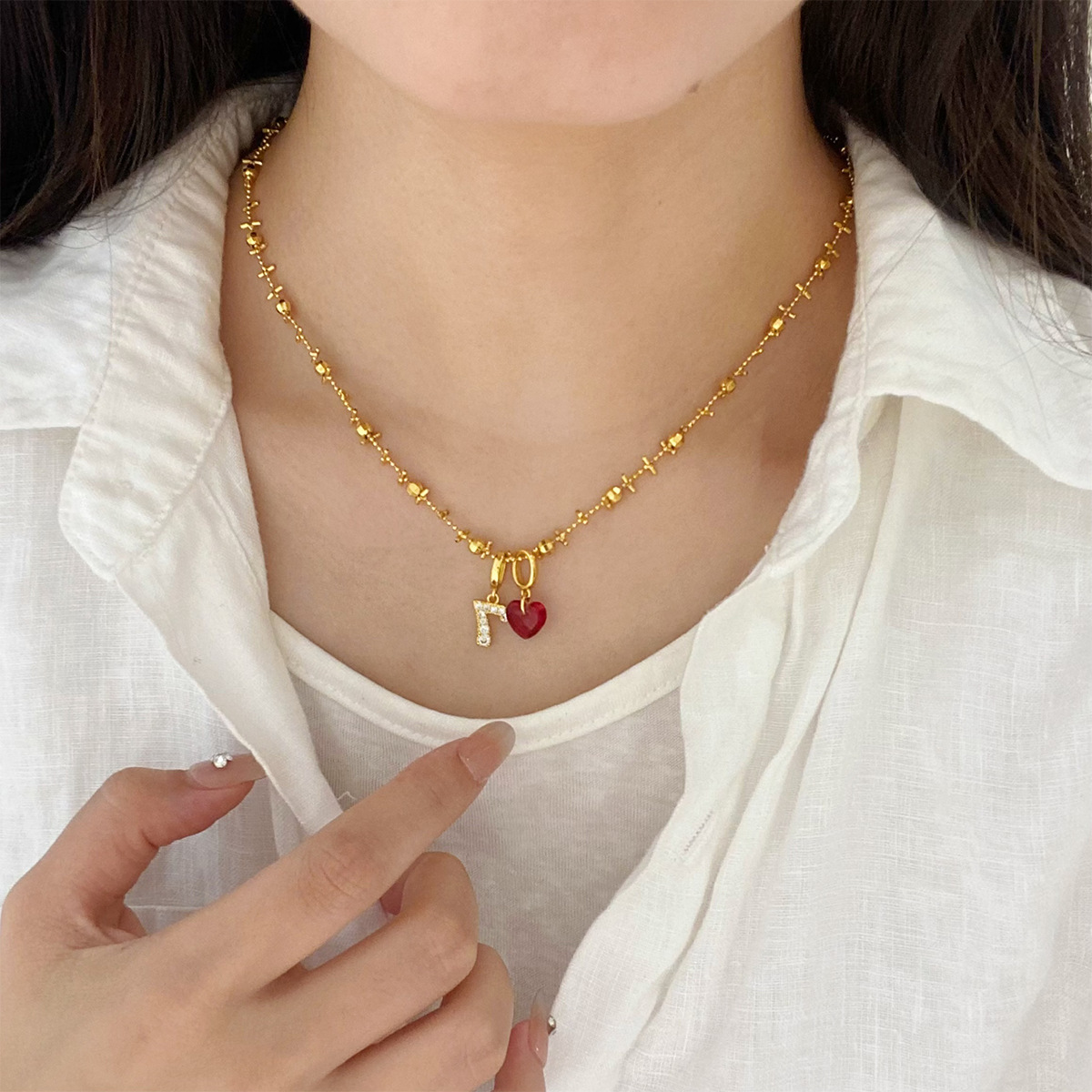 Vintage Fashion Tiktok - Tiktok vendita calda moda vintage zirconio