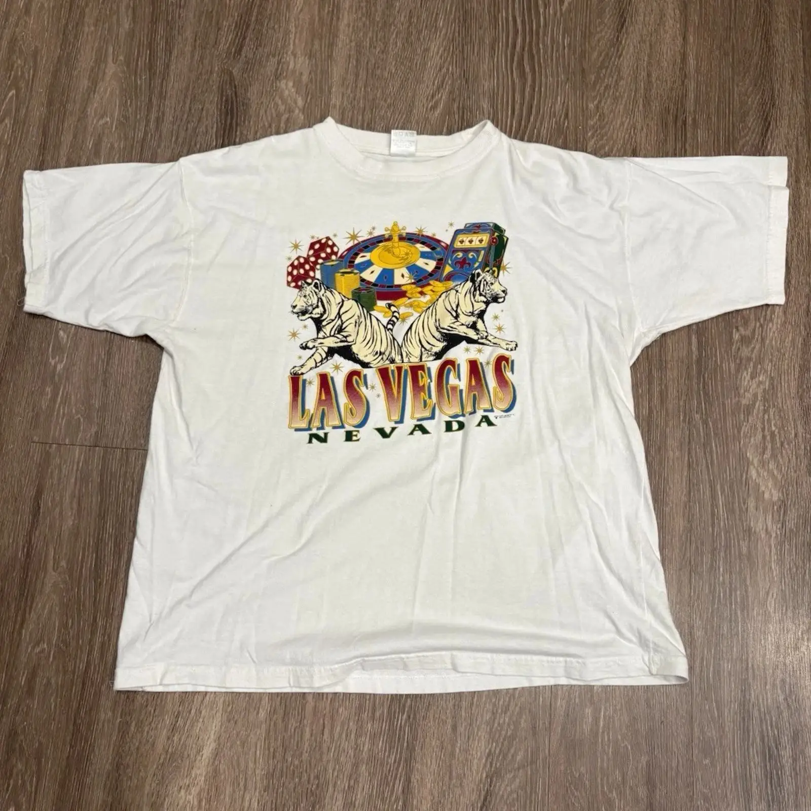 Vintage Fashion Las Vegas - T-shirt da uomo Las Vegas Casino