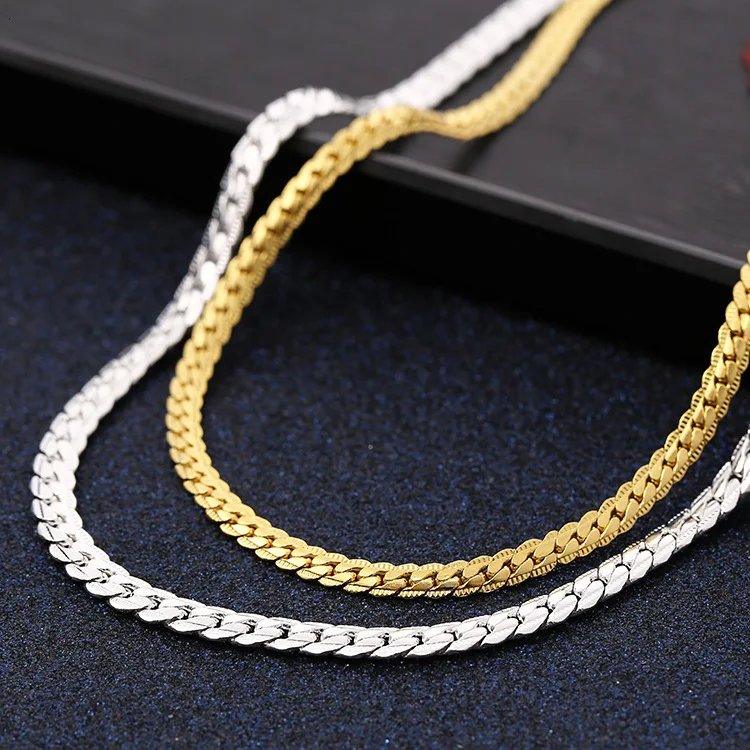Vintage Fashion Center - Collana classica in argento sterling 925