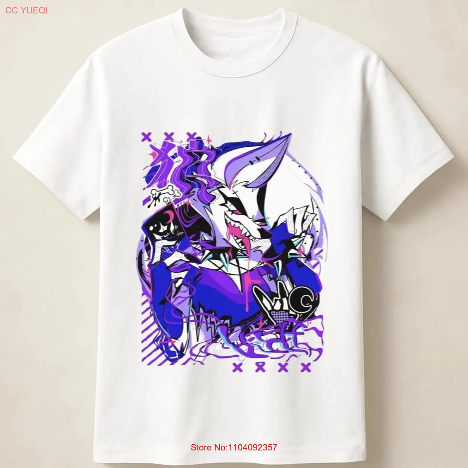 Vintage Fashion Illustrations - T-shirt vintage lavata ed elasticizzata con