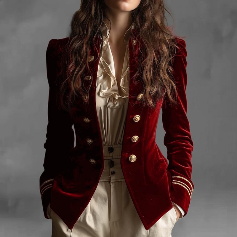 Velvet Blazer Vintage - Giacca da abito in velluto vintage