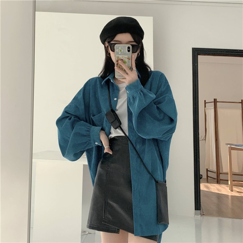 Vintage Fashion Hong Kong - Camicia Lunga a Maniche Larghe da