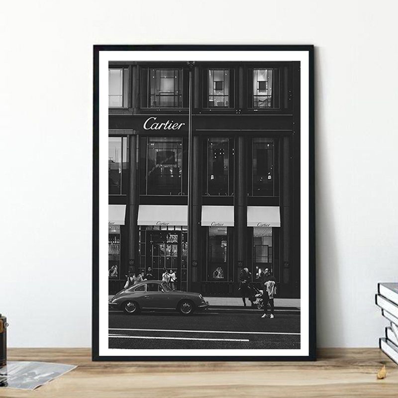 Vintage Fashion Illustrations - Quadri su Tela Stile Europeo, Poster