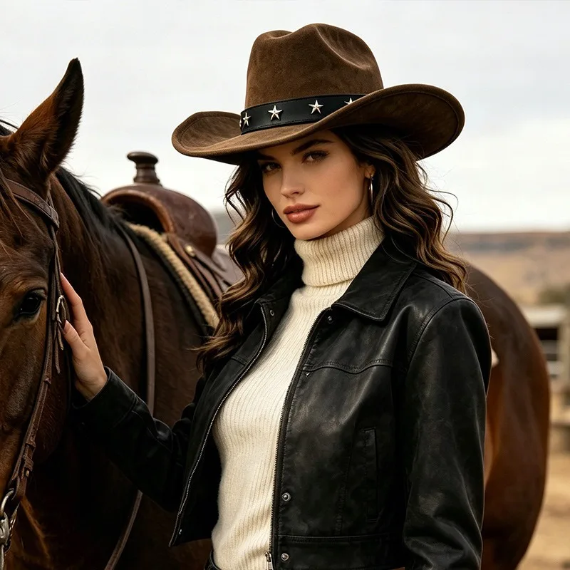 Cappello da Cowboy a Tesa Larg - Vintage Fashion Eu recensione e prezzo