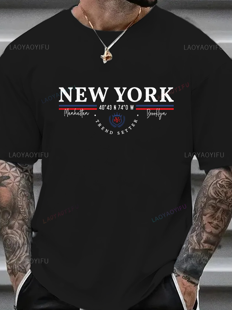 T-shirt grafica con lettera Ne - Vintage Fashion York recensione e prezzo