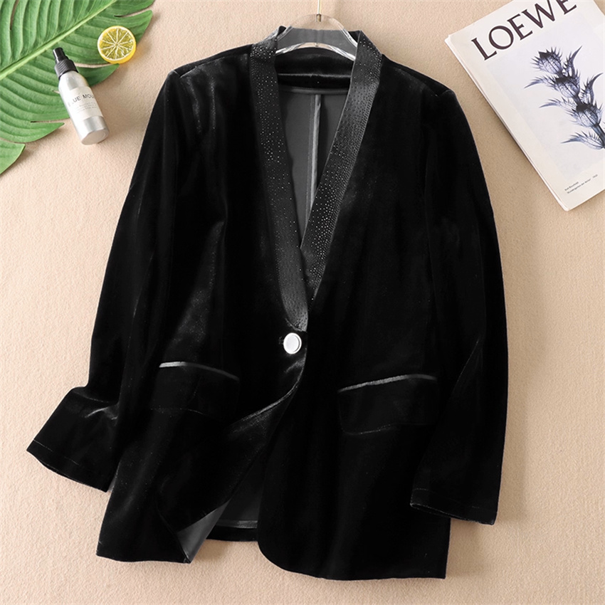 Autunno Inverno Big Size Vinta - Velvet Blazer Vintage recensione e prezzo