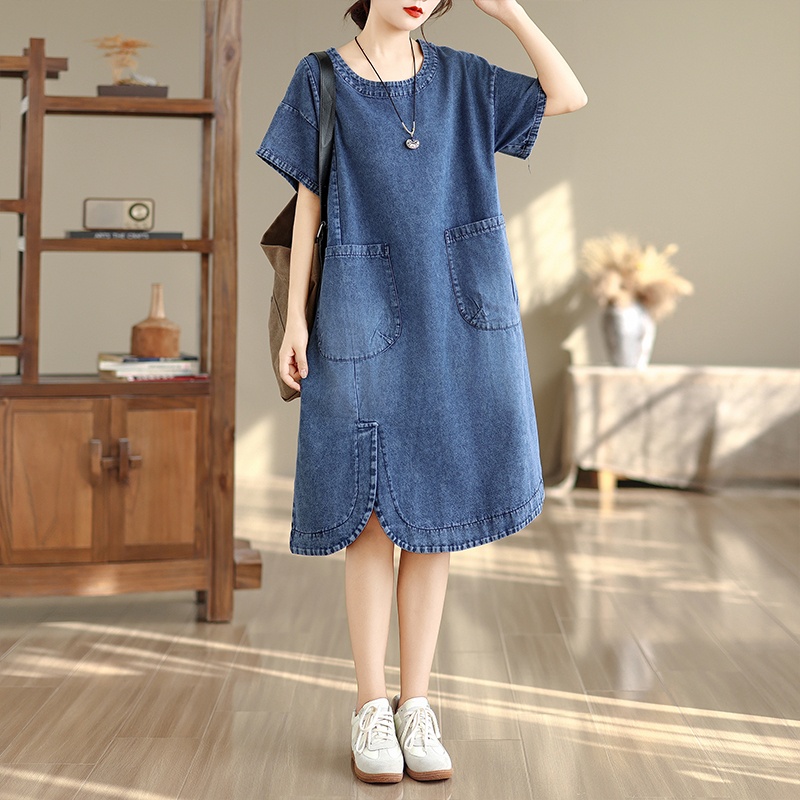Abito midi di alta gamma tagli - Denim Skirt Midi Vintage recensione e prezzo