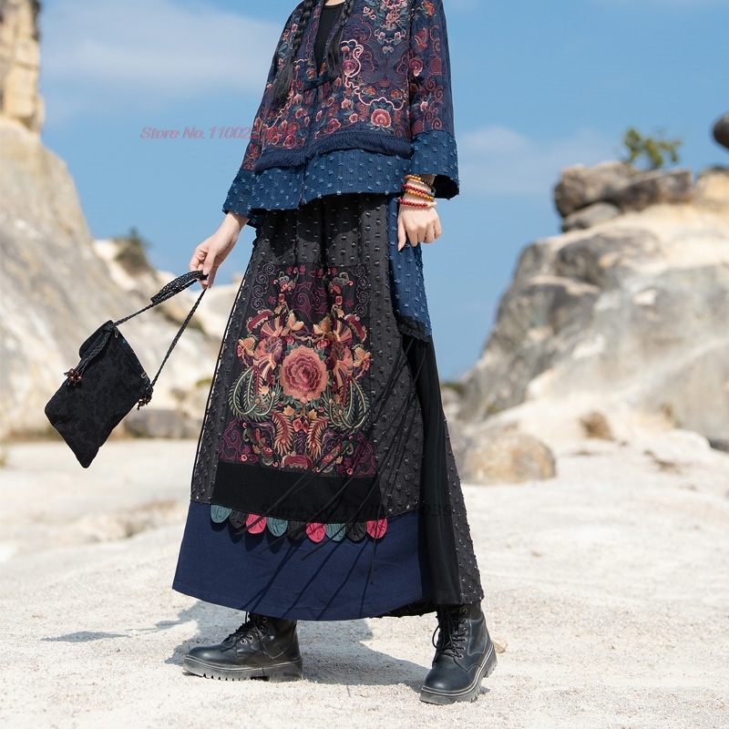 2026 gonna patchwork in denim  - Denim Skirt Midi Vintage recensione e prezzo