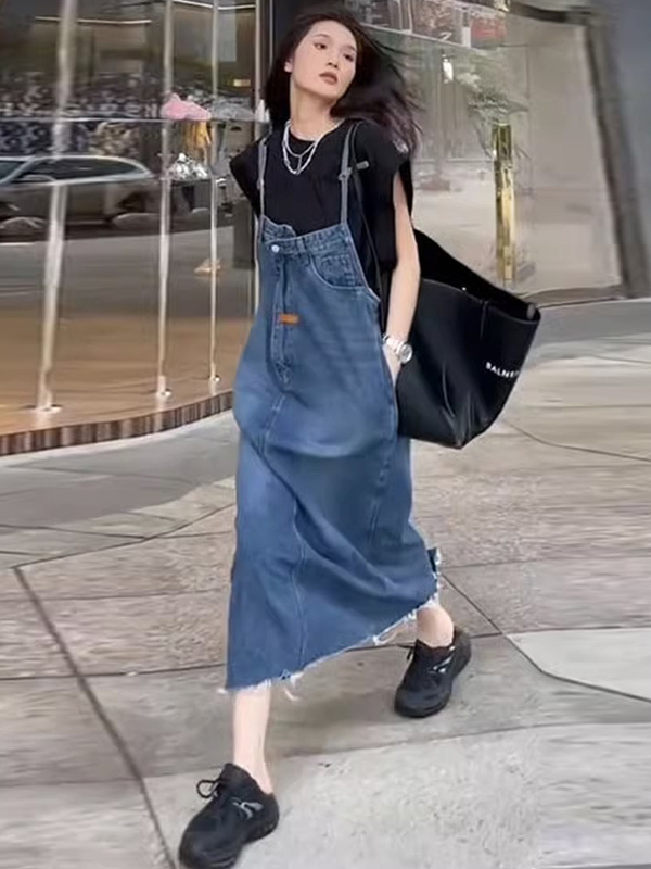 Abito Salopette Vintage Americ - Denim Skirt Midi Vintage recensione e prezzo