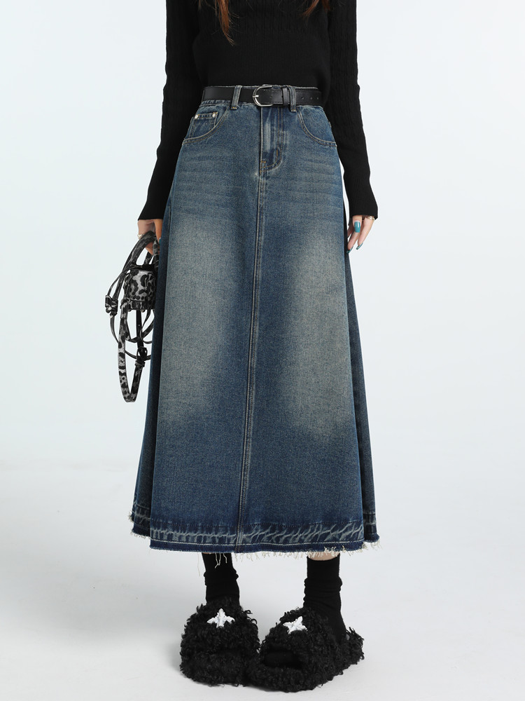 Gonne jeans a trapezio vintage - Denim Skirt Midi Vintage recensione e prezzo