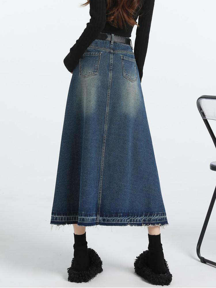 Gonne jeans a trapezio vintage - Denim Skirt Midi Vintage recensione e prezzo