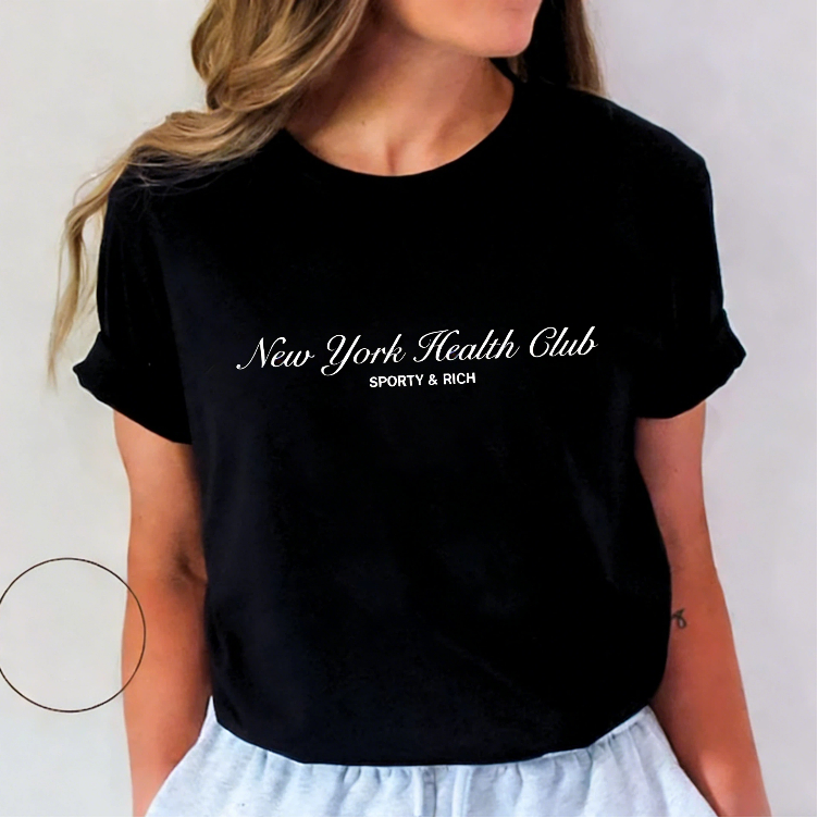 New York Lettere Stampa T-shir - Vintage Fashion York recensione e prezzo