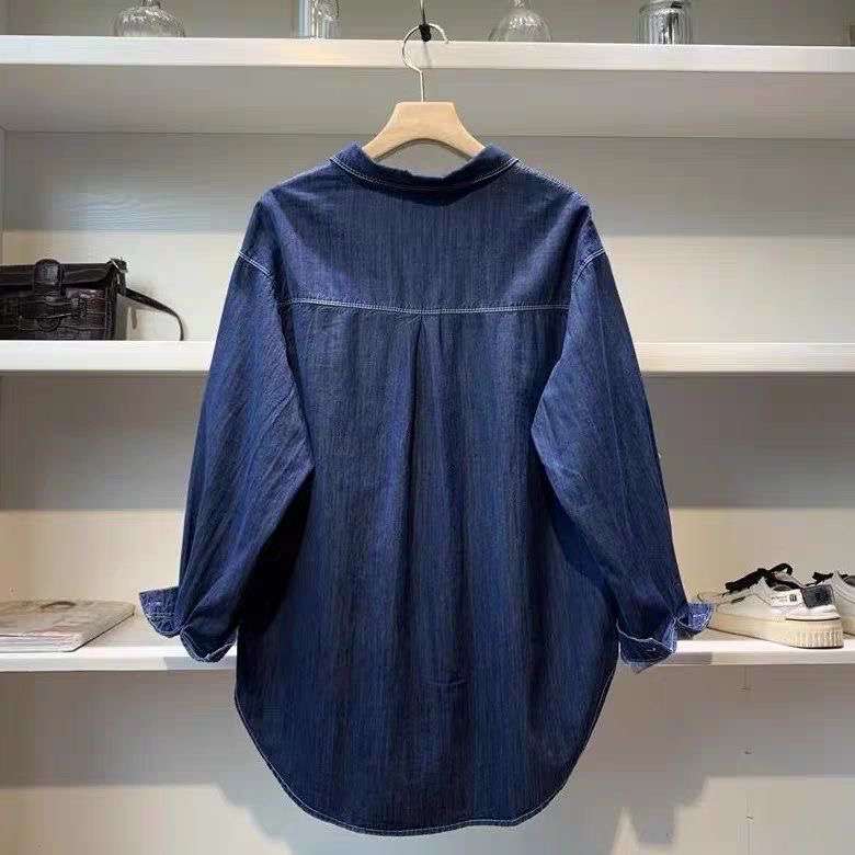 Camicia di jeans da donna blu  - Vintage Fashion Hong Kong recensione e prezzo