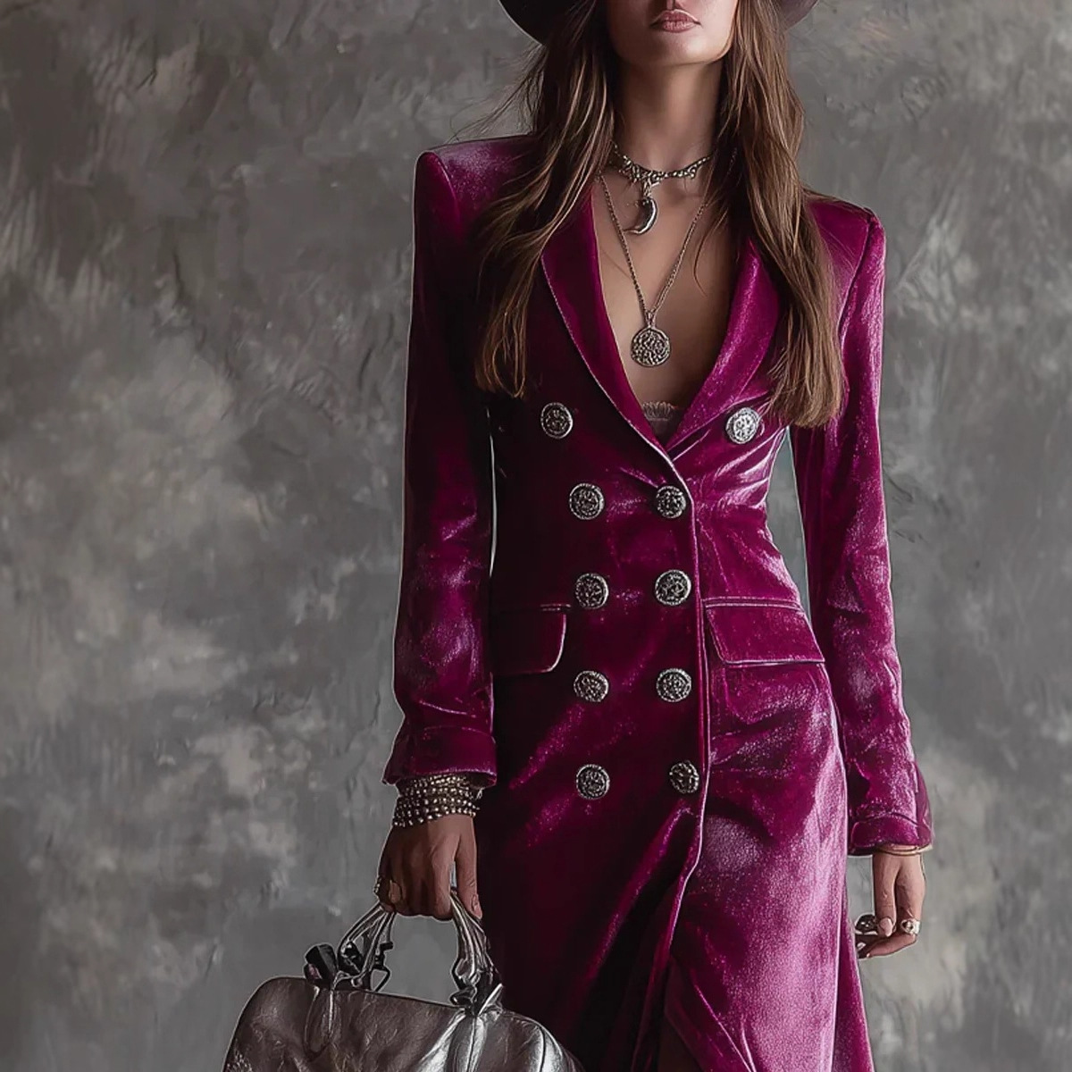 Abito lungo vintage in velluto - Velvet Blazer Vintage recensione e prezzo