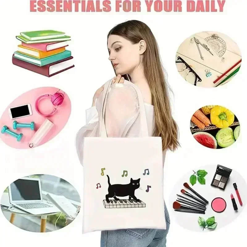 Borsa Tote in Tela con Statua  - Vintage Fashion York recensione e prezzo
