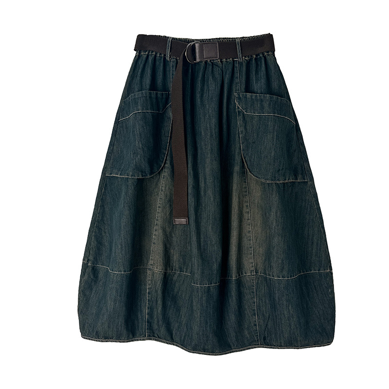 Gonna in denim taglie forti da - Denim Skirt Midi Vintage recensione e prezzo