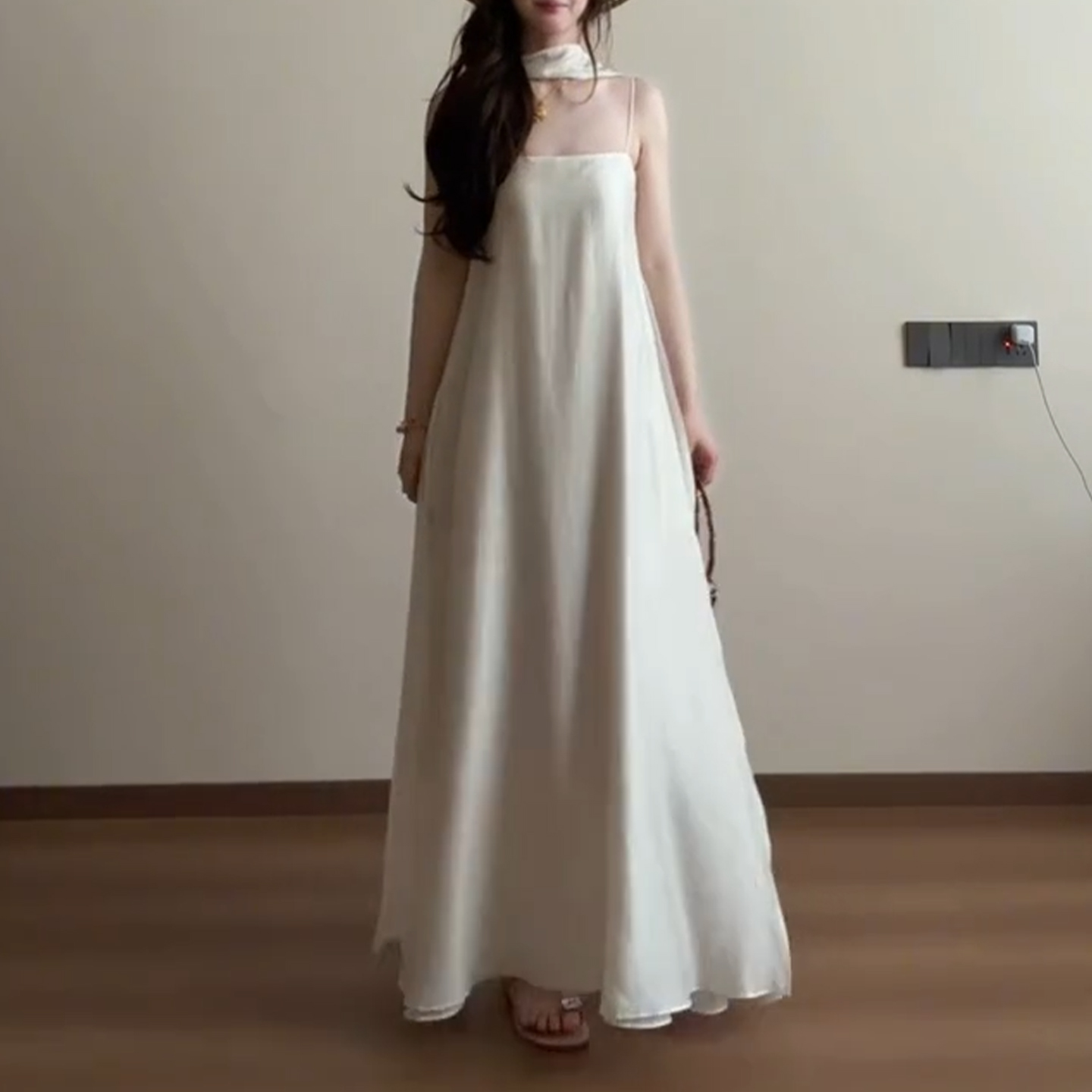 Abito Lungo Estivo Bianco con  - Vintage Fashion Tiktok recensione e prezzo
