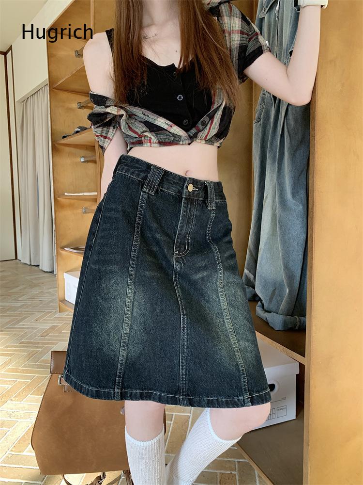 Gonna midi in denim vintage st - Denim Skirt Midi Vintage recensione e prezzo