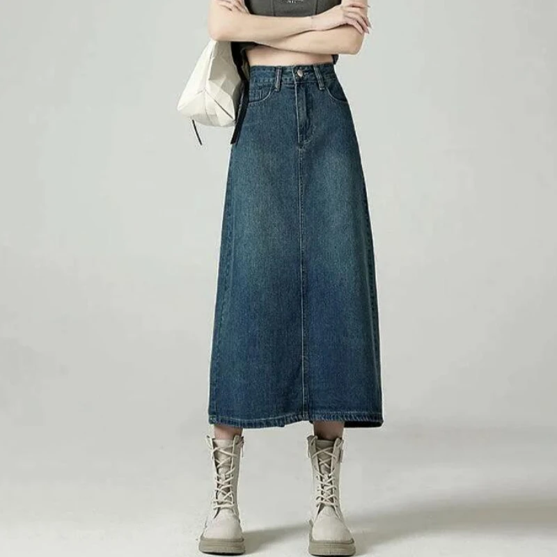 Gonne di jeans Donna Midi Spac - Denim Skirt Midi Vintage recensione e prezzo