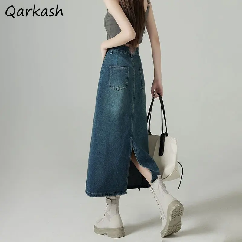 Gonne di jeans Donna Midi Spac - Denim Skirt Midi Vintage recensione e prezzo
