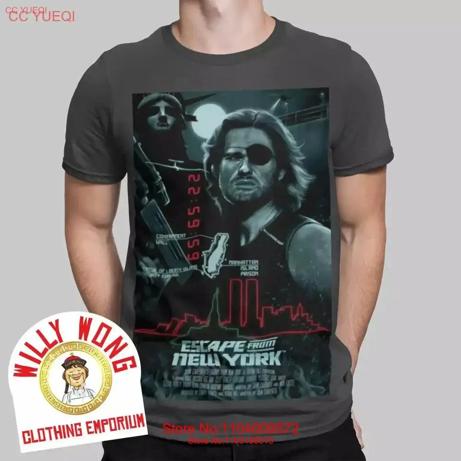 Fuga dalla New York T Shirt Fi - Vintage Fashion York recensione e prezzo