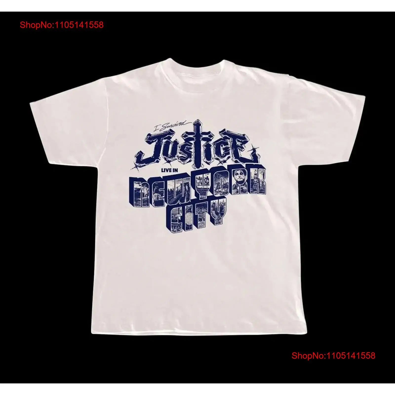 Maglietta Justice Band Live In - Vintage Fashion York recensione e prezzo