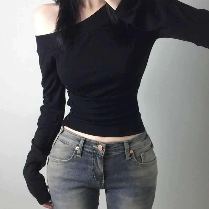 T-shirt vintage Y2K con botton - Usa Vintage Fashion recensione e prezzo