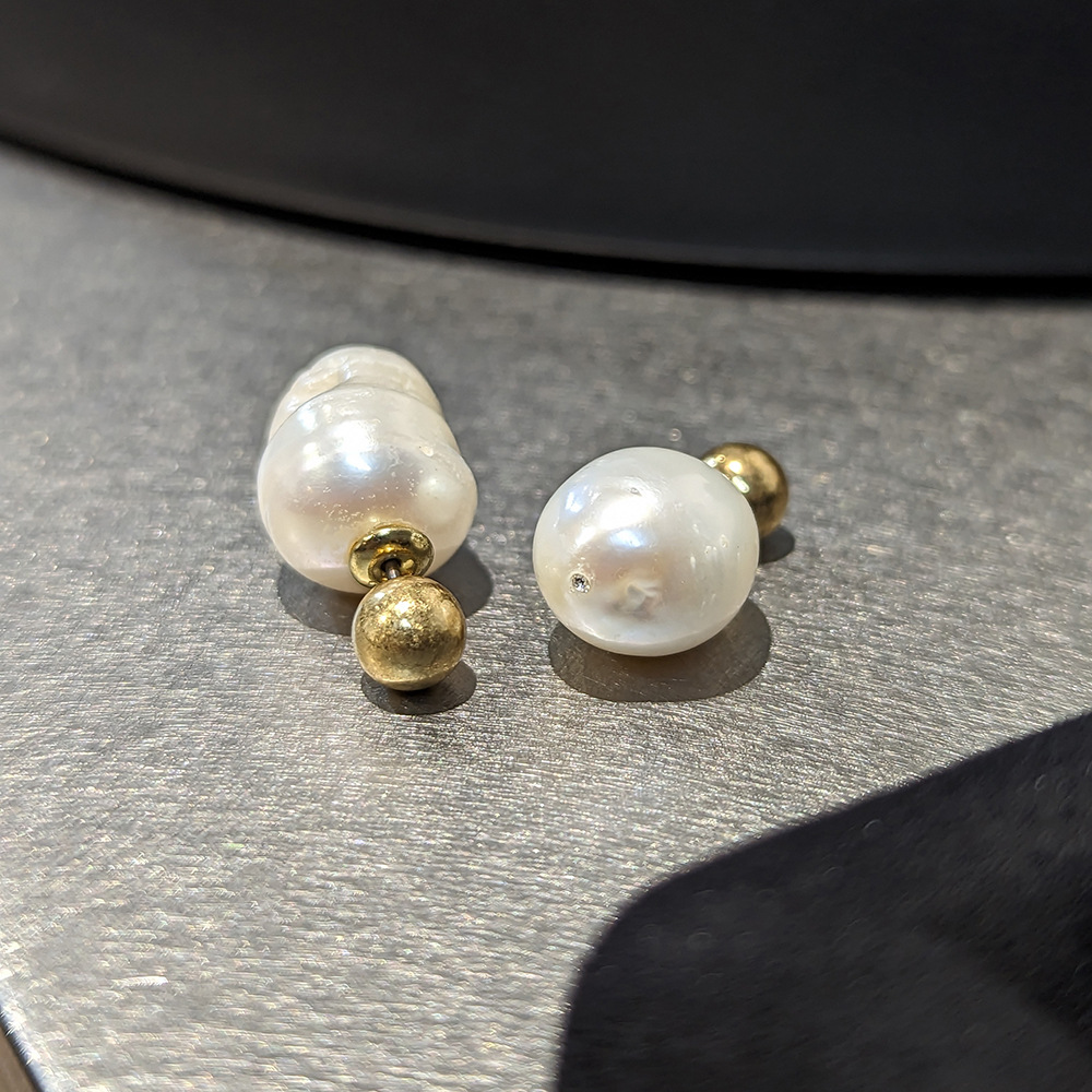 Orecchini a Perno con Perle d' - Vintage Fashion Center recensione e prezzo