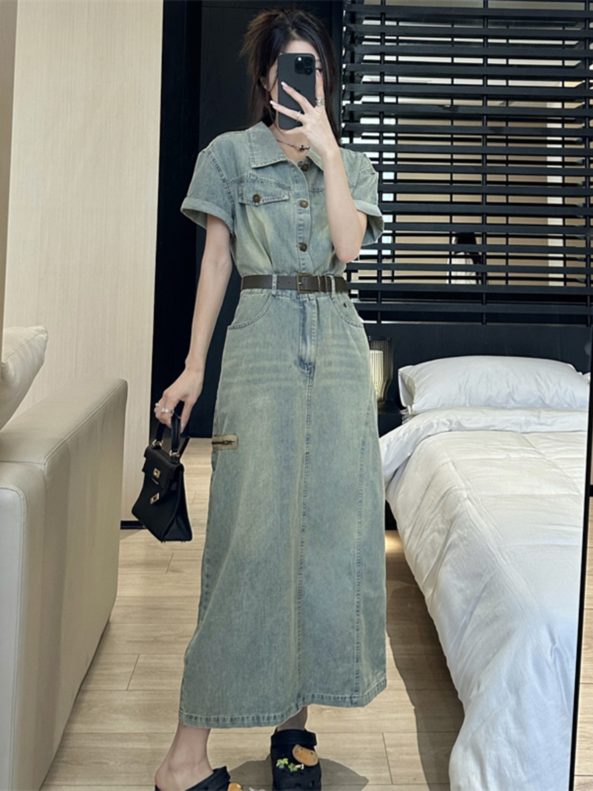 Abito midi in denim vintage am - Denim Skirt Midi Vintage recensione e prezzo