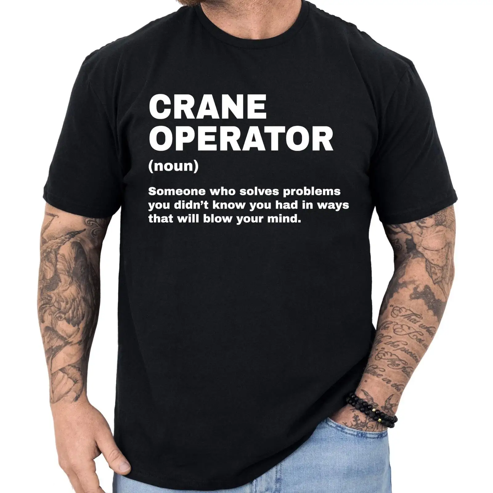 T-shirt con scritta 'Crane Ope - Vintage Fashion Definition recensione e prezzo