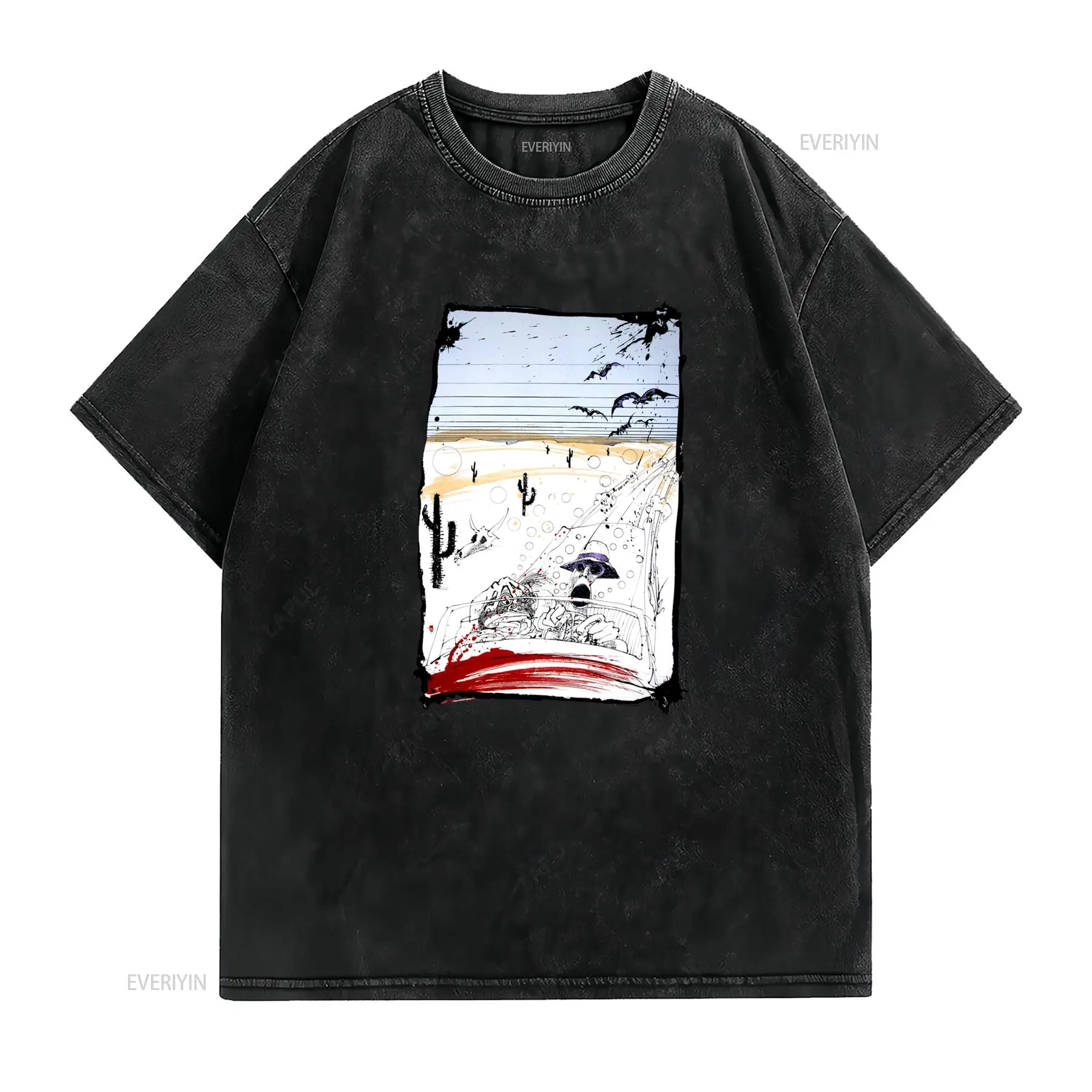 Maglietta Artistica Fear And L - Vintage Fashion Las Vegas recensione e prezzo